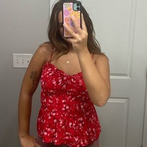 Women’s Floral Tank Top